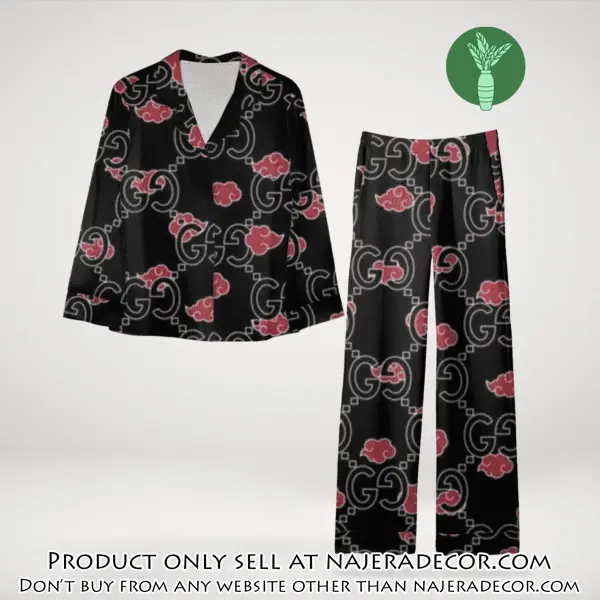 Trending luxury gc satin pajama set pjs1053 njr3809309